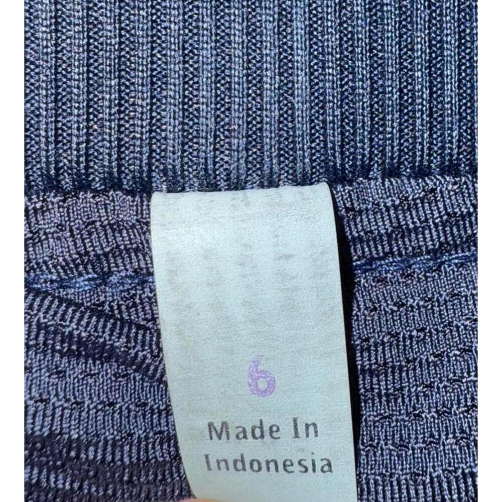 NWOT Athleta Blue Batik Midtown Skort Size 6 - Picture 6 of 7